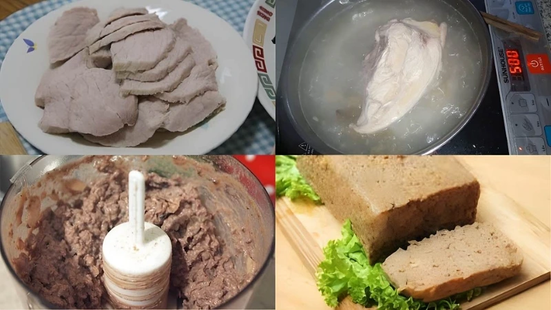 Cách tự làm pate cho mèo tại nhà bằng ức gà
